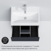 тумба под раковину am.pm gem 60 m90fsx06022gm32 графит матовый