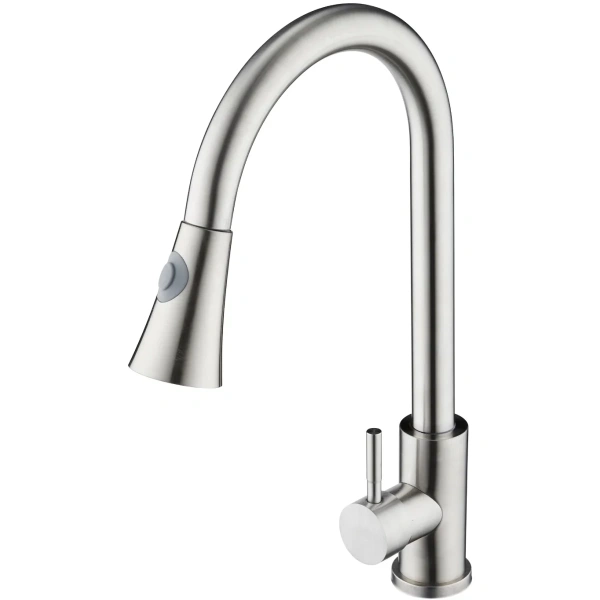 смеситель для кухни orange steel m99-120st