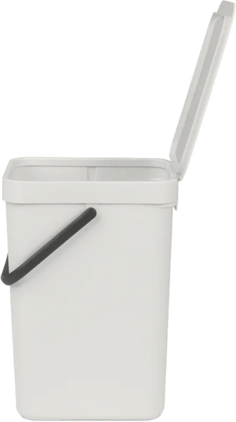 Мусорное ведро Brabantia Sort&Go 213281 12 л, светло-серое