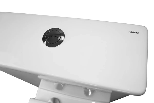 унитаз компакт azario mist az-45 напольный, безободковый, с бачком и сиденьем микролифт, 61х38.5х80 см, белый