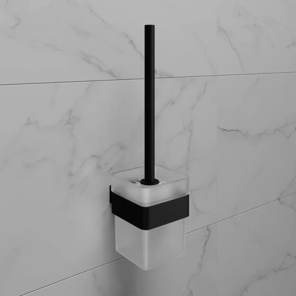 Ёршик для унитаза Lemark Smooth line 9762020 черный