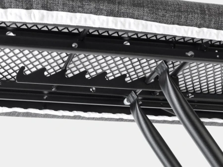 гладильная доска brabantia b 134449 124x38, черный деним