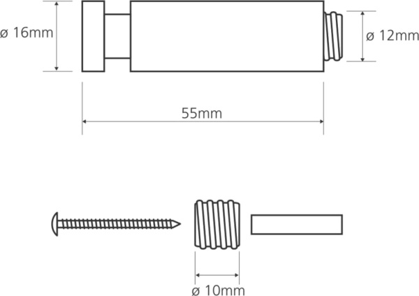 Крючок Bemeta Omega 104506082