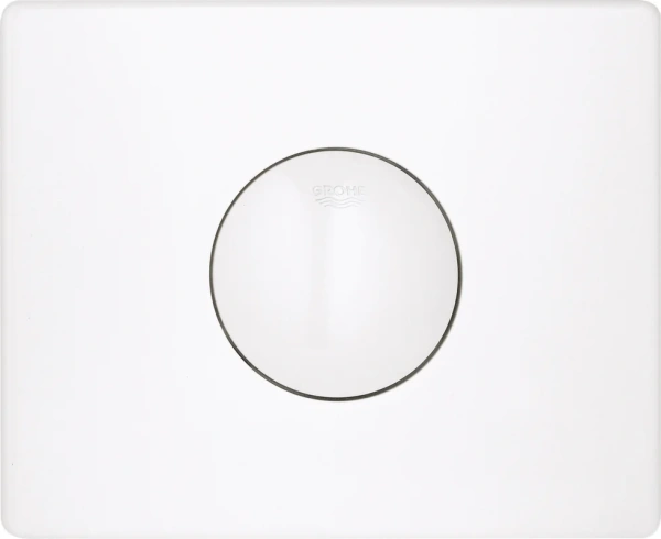 кнопка смыва для инсталляции grohe skate skate 38573sh0 для унитаза, пластик, цвет альпин-белый