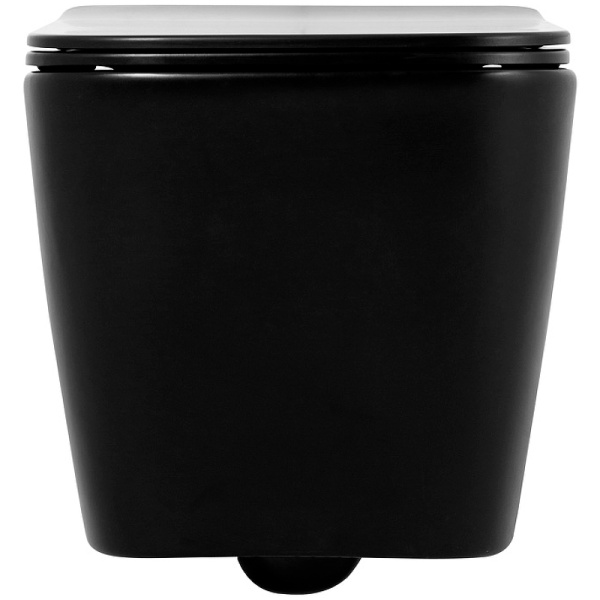 унитаз belbagno ardente-c bb3202chr-mb/bb3202sc-mb подвесной черный матовый с сиденьем микролифт