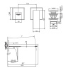 смеситель для раковины fima carlo frattini zeta f3971nlx8cr