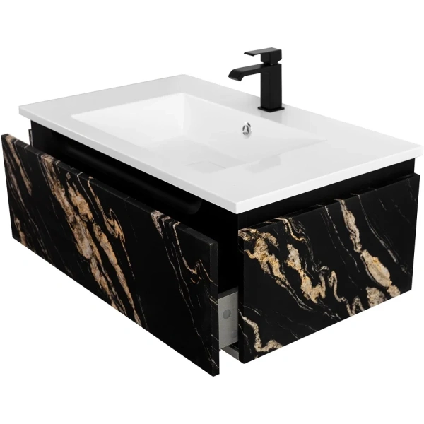 тумба под раковину cezares slider 80 slider-800-1c-so-nf-p подвесная черный фьюжн