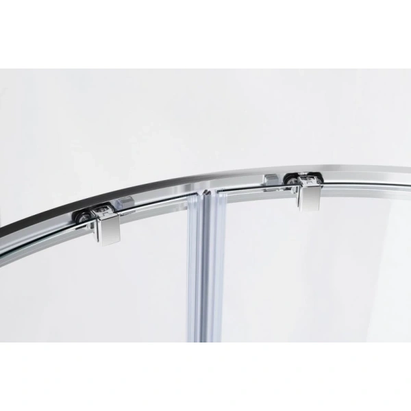 душевой уголок cezares molveno 100x80 molveno-rh-2-100/80-c-cr-iv профиль хром стекло прозрачное