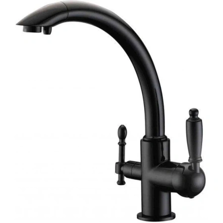 Смеситель для кухни ZorG Sanitary ZR 314 YF-33 BLACK