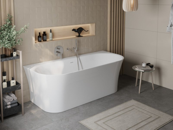 ванна акриловая пристенная 170х75 belbagno bb711-1700-750