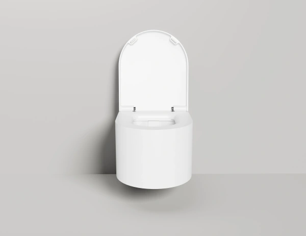 унитаз salini gemelli 240121km подвесной, материал s-stone, внутри керамика vitra zentrum, сиденье микролифт, 52х40.5х42 см, белый