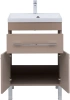 тумба под раковину aquanet верона 60 капучино, 1 ящик, 2 дверцы, 00304534