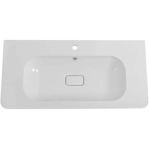 раковина cezares relax czr-1000/480-lv-mr-nv 100x48 см, накладная, белый