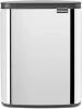 мусорное ведро brabantia bo 230400 12 л, полированная сталь