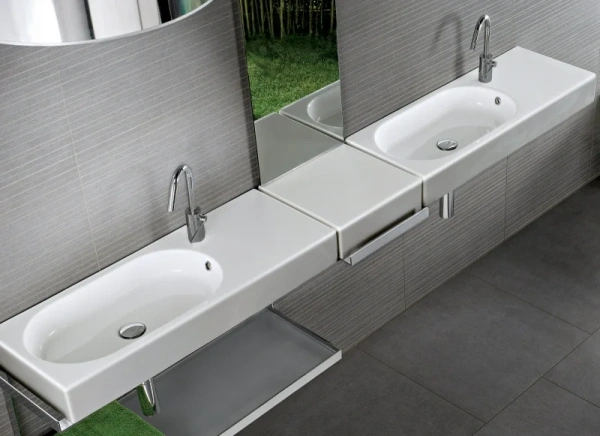 раковина hatria area y0ue01 белая