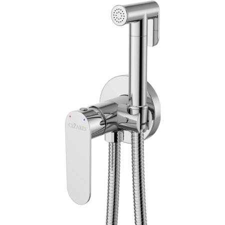 Гигиенический душ Cezares Stylus STYLUS-DIF-01 со смесителем, хром