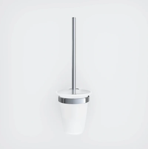 Ёршик для унитаза AM.PM Sense L A7433300 настеный, хром | стекло матовое