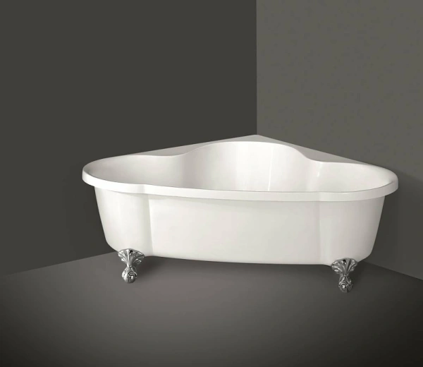 акриловая ванна belbagno 150х150 bb07 без гидромассажа