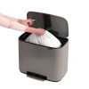 мусорное ведро brabantia bo pedal bin 121647 36 л
