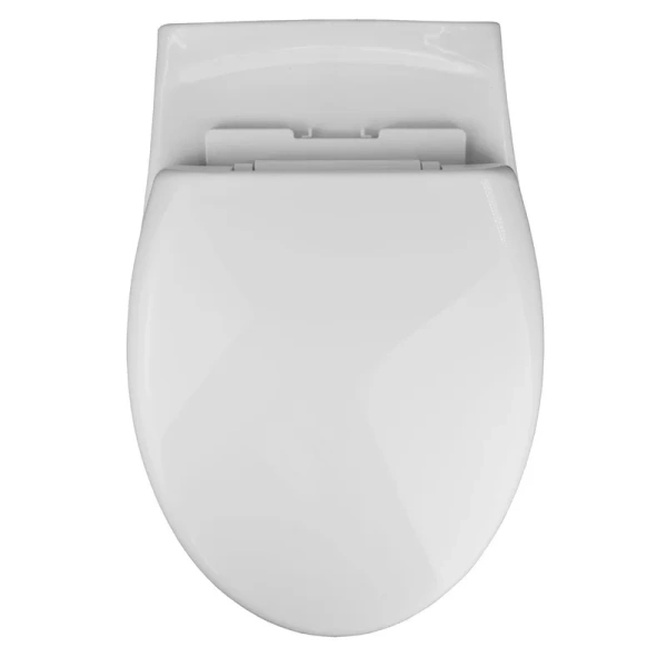 унитаз azario stella az-vt005+az-vt005sc подвесной, безободковый, с сиденьем микролифт, 55x37x40 см, белый