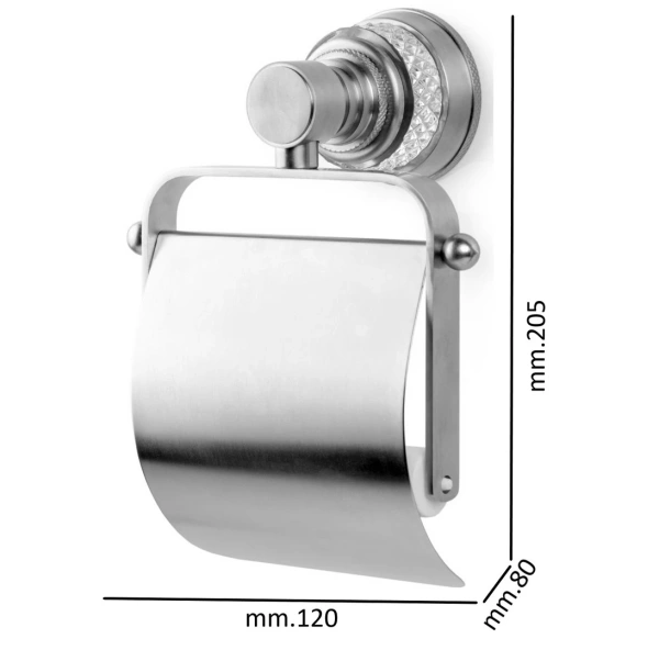 Держатель туалетной бумаги Boheme Aura 10241-CR хром