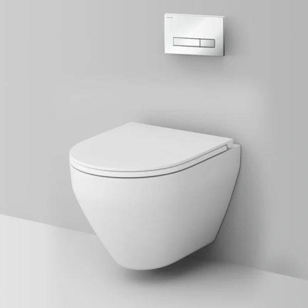 подвесной унитаз с инсталляцией am.pm spirit flashclean is30201.701700 с сиденьем микролифт и белой клавишей смыва