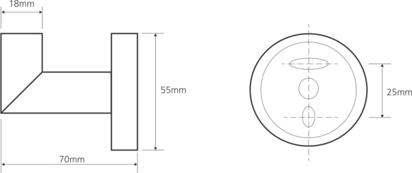 Крючок Bemeta Omega 104206022