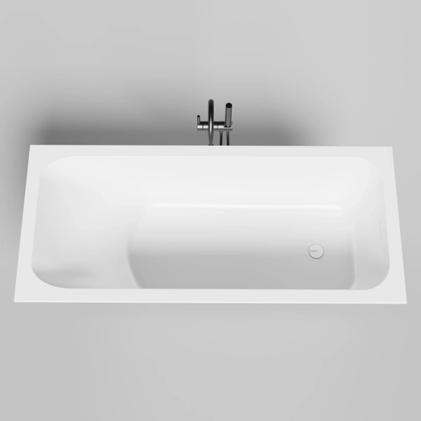 salini salini orlanda kit встраиваемая ванна 170х75х60cм., "up&down", сифон, щелевой слив-перелив, мат-л: s-sense, цвет: белый глянцевый