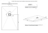 душевой поддон из искусственного камня allen brau priority 120x80 8.31006-21 белый камень