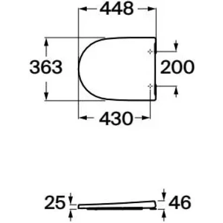 сиденье для унитаза roca ona a801e12001 с микролифтом, белое