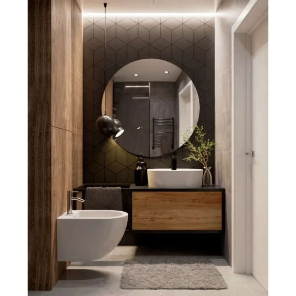 смеситель aquame siena aqm6216cr для биде, без донного клапана, хром