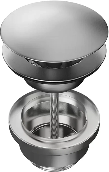 донный клапан kerama marazzi 24686km.50.050 клик клак нержавеющая сталь