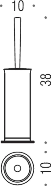 Ёршик для унитаза Colombo Design Link B2406.000