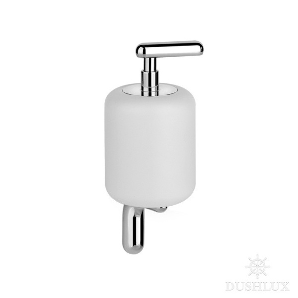 Дозатор для жидкого мыла Gessi Goccia 38013#031, цвет хром, белый