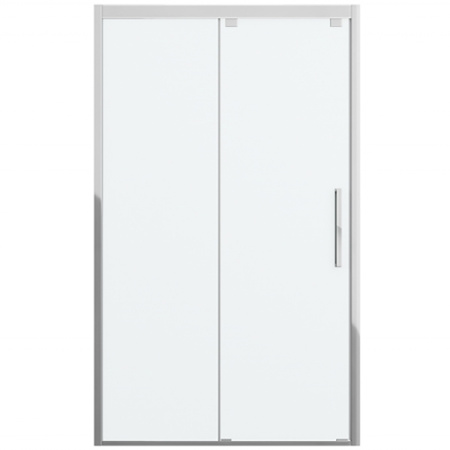 Дверь для душевой кабины в нишу Bravat Stream 120 BD120.4103S профиль хром, стекло прозрачное Дверь для душевой кабины в нишу Bravat Stream 120 BD120.4103S профиль хром, стекло прозрачное