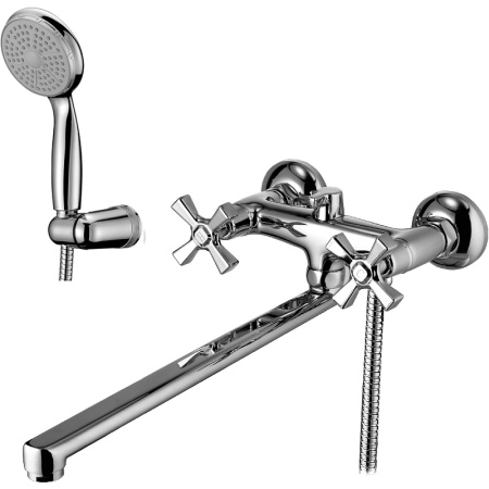 Смеситель для ванны Lemark Benefit LM2512C универсальный Хром