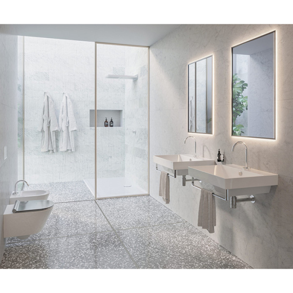 раковина catalano zero 60x50 см, с 1 отв., белый глянцевый