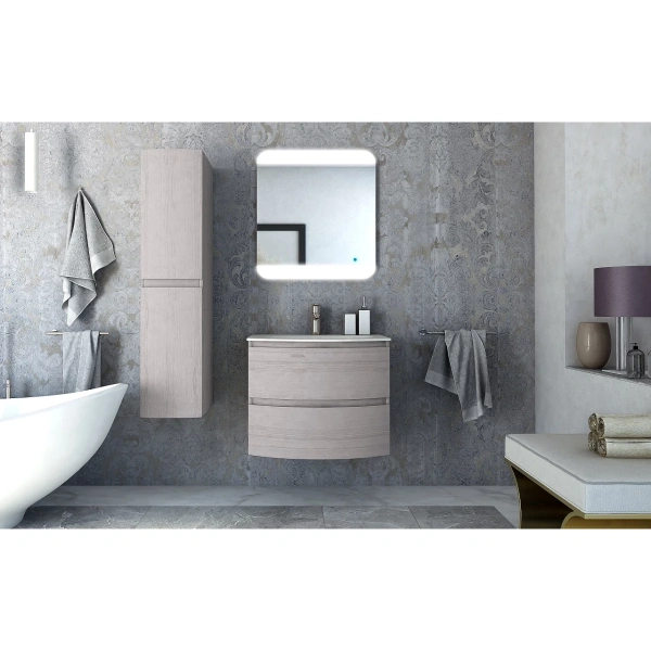 шкаф пенал cezares vague 30 54850 подвесной rovere sbiancato