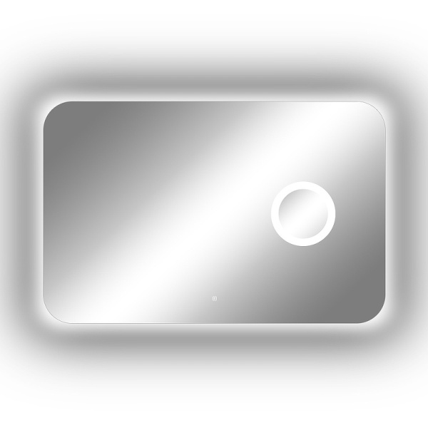 зеркало континент elegant 1200х800 злп1041 с подсветкой с сенсорным выключателем