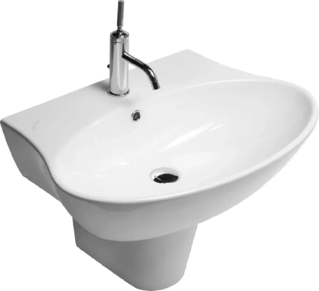 раковина hatria nido y0r401 62 см, белая