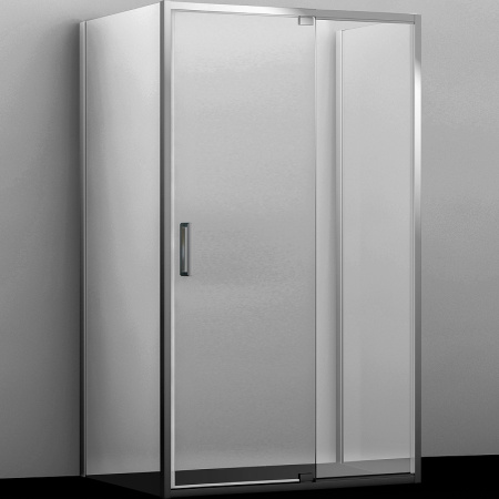 Душевой уголок WasserKRAFT Berkel 120×90 48P21 профиль хром, стекло прозрачное