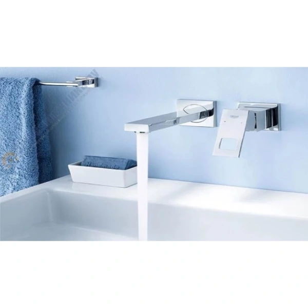 смеситель для раковины без донного клапана grohe eurocube 19895000