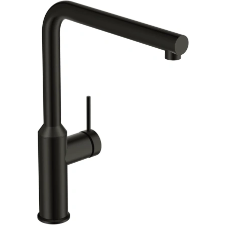 Смеситель для кухни Cersanit Flavis A68240 черный матовый