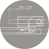 душевой уголок cezares slider 90x90 slider-r-2-80/90-c-nero профиль черный матовый стекло прозрачное