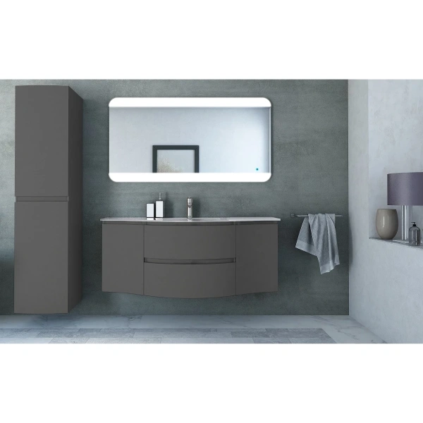 подвесной шкаф cezares vague 34 l 54907 grigio talpa opaco