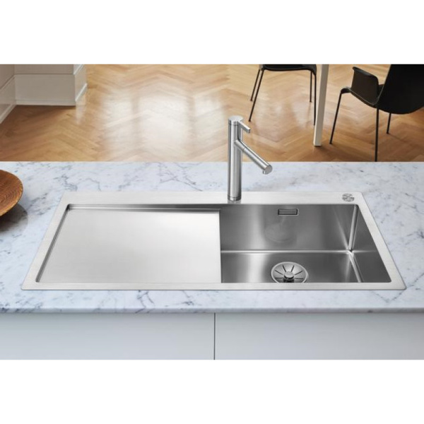 кухонная мойка blanco claron 5 s-if infino нержавеющая сталь 521625