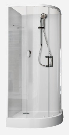 душевой поддон aquanet passion evo 00267908 для кабины, 80×80 см, белый
