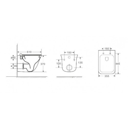 унитаз подвесной weltwasser rotbach 004 mt-wt 10000003702 белый матовый с сиденьем микролифт