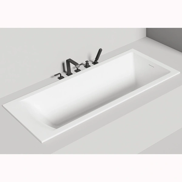 salini salini cascata kit ванна встраиваемая, с прямоугольной чашей, 170х75х60см, регулируемые ножки, донный клапан "up&down", сифон s-sense, цвет: белый