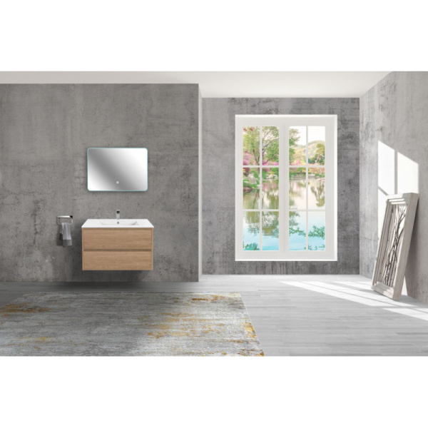 тумба натуральный дуб 80,7 см vincea gio vmc-2g800no